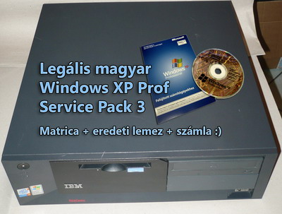 haszn&aacute;lt P4 PC - IBM ThinkCentre + leg&aacute;lis XP 